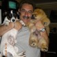 FOTO FAMILIAR CON TIMMY (JACK RUSSELL Y ABUELO)